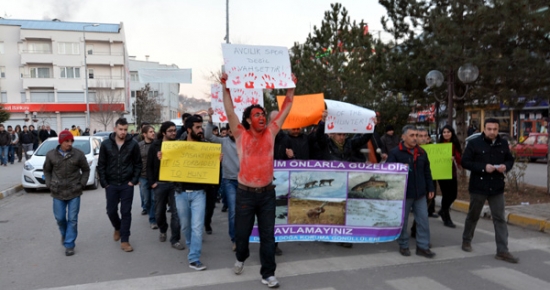 Tunceli’de doğaseverler kaçak avcılığı yürüyüşle protesto etti