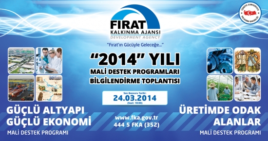 FKA’dan 2014 Yılı Mali Destek Programları Bilgilendirme Toplantısı