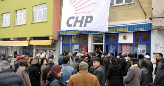 CHP, Ovacık ilçesinde seçim bürosunu törenle açtı