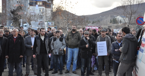 Tunceli’de yolsuzluk tepkisi