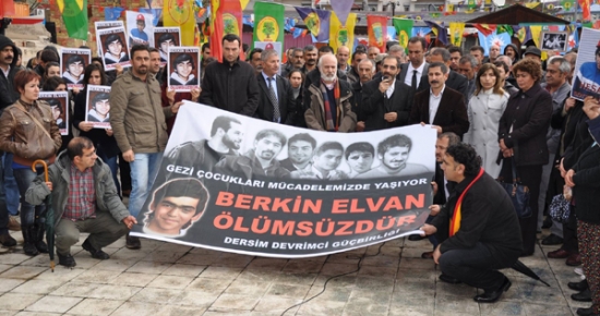 Tunceli'de Berkin Elvan İçin Basın Açıklaması Yapıldı