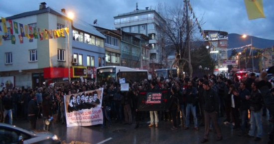 Tunceli'de Berkin Elvan Protestosunda 2 Gösterici Yaralandı