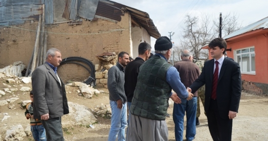 Kaymakam Arslan’nın köy ziyaretleri sürüyor