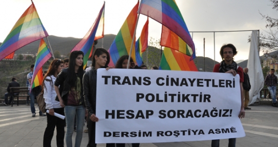 LGBTİ, Trans Cinayetlerini protesto etti