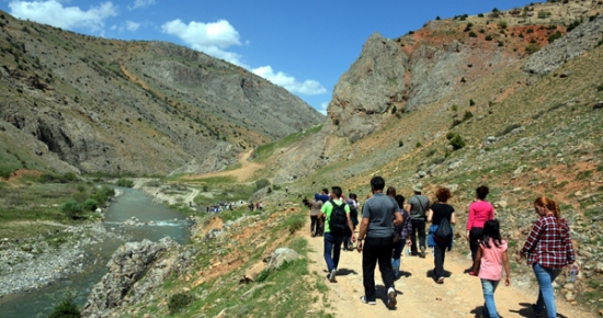 Tunceli'de Doğa Gezileri Sürüyor