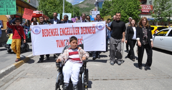 ENGELLİLER VE ENGELLİ ADAYLARI BİR ARADAYDI