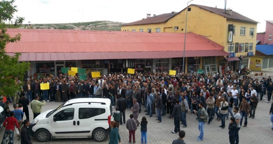 Hozat’ta Soma yürüyüşü