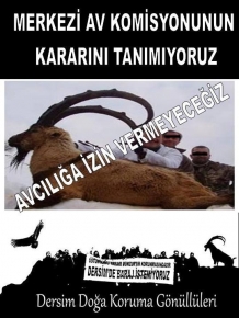 Doğa Gönüllüleri, “Av iznini tanımıyoruz”