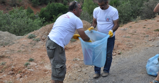 Tunceli'de Çevre Temizliği