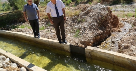 Adaköy ve Yeşilyazı Köylerinin Tarımsal Sulama Projeleri Tamamlandı