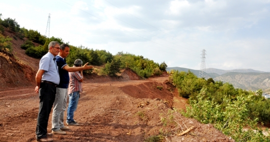 Eş Başkan Bul,Hastane Yol Çalışmalarını İnceledi