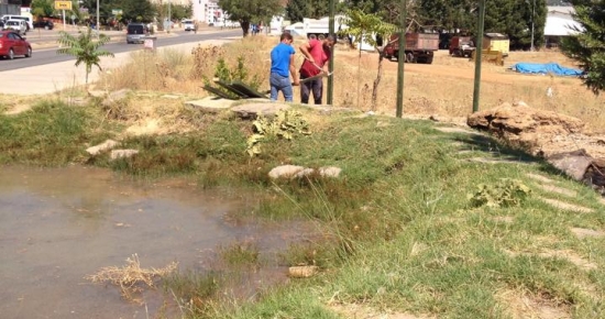 Belediyeden ziyaret alanına çevre düzenlemesi...