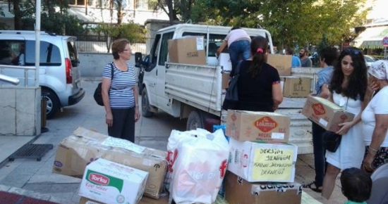 Yenigün’den Rojova ve Şengal’e yardım