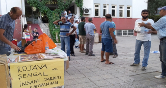 Rojova ve Şengal’e üçüncü yardım TIR’ı yola çıktı