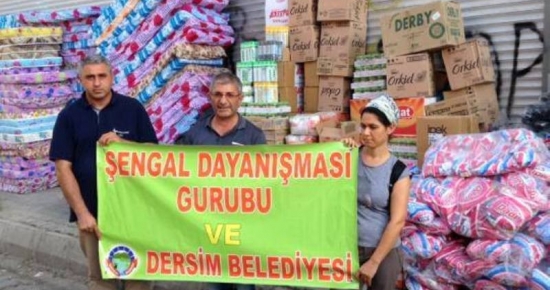 Rojava ve Şengal Halkına Yardımlar Ulaştı