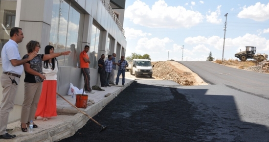 Eş Başkan Altun, çalışmaları yerinde inceledi