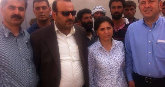 Hüseyin Aygün ve Veli Ağbaba Kobane’de