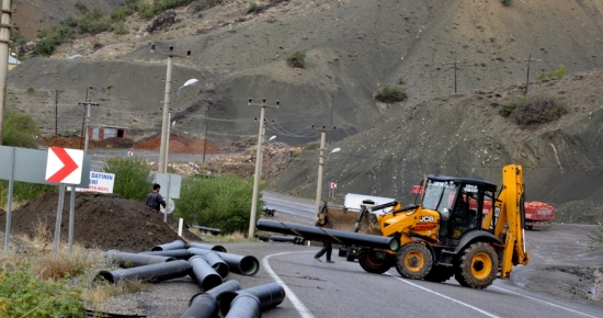 Tunceli'de İçme Suyu Çalışmaları