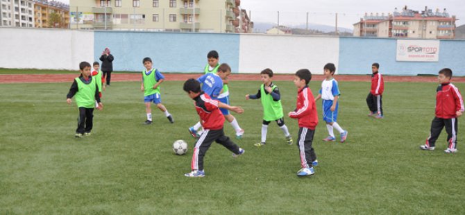 Tunceli’de Cankanka Spor Okulu Çalışmaları