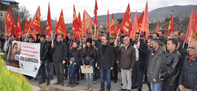 Erdal Eren için  Dersim’de anma yapıldı