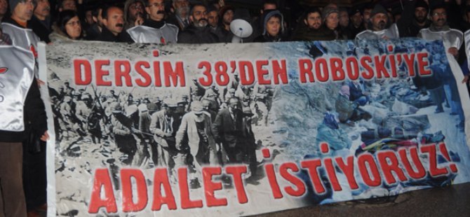 Dersim’de Uludere yürüyüşü