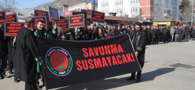 Baro Başkanı Yeşiltepe'ye hapis cezası verilmesine Avukatlardan tepki