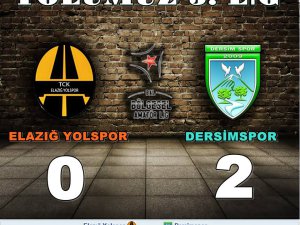 DERSİMSPOR : 2 ELAZIĞ YOLSPOR: 0