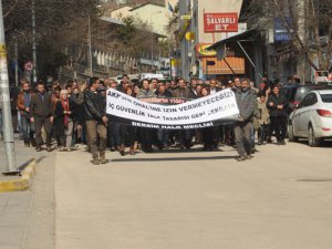 Dersim’de İç güvenlik paketi protestosu