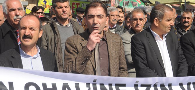 Dersim’de İç güvenlik paketi protestosu