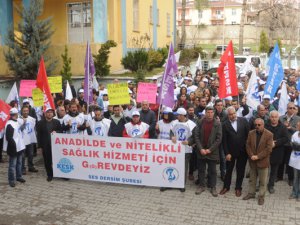 SES Dersim Şubesinden insanca çalışma yürüyüşü