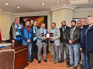 Dersimspor’dan Vali Kaymak’a ziyaret