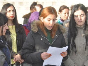 Dersim’li kadınlar şiddeti protesto etti