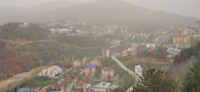 Dersim’de toz bulutu hayatı olumsuz etkiledi