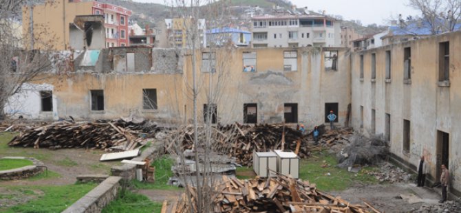 Dersim’de kent müzesi için restorasyon çalışmaları başladı