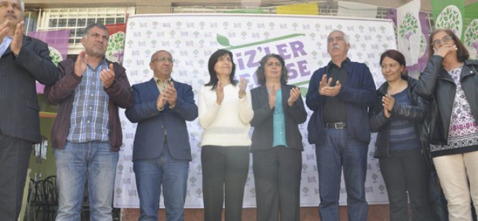 HDP, iki İlçe ve bir Belde’de Seçim bürolarını açtı