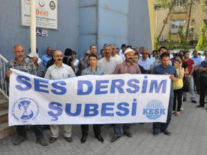 SES Dersim Şubesinden görev değişikliği tepkisi!