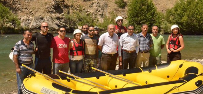 Türkiye Rafting Şampiyonası, Munzur Çayı'nda gerçekleşecek.