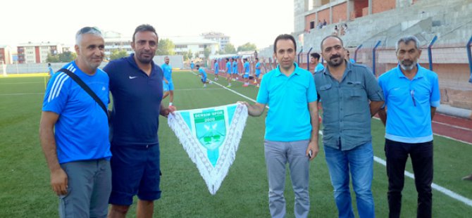 Rektör İpek’ten Dersimspor’a destek ziyareti