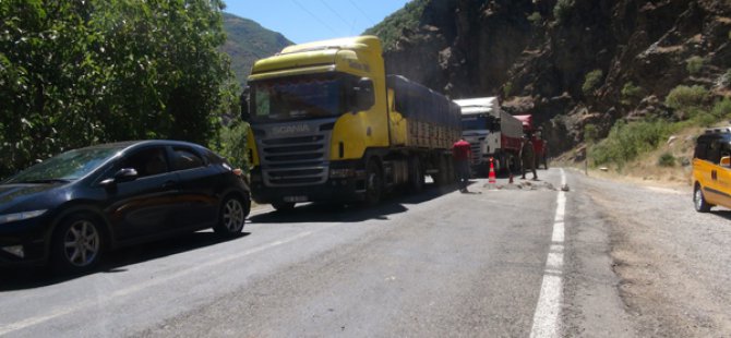 Dersim’de kapanan yollar açıldı