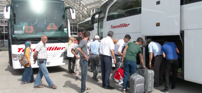 Can Tunceliler firması seferlere başladı!