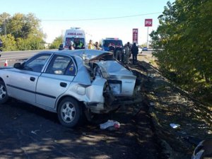 Elazığ'da trafik kazası: 1 ölü