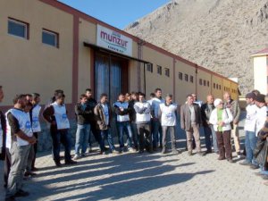 Dersim’in tek Fabrikası kapandı, İşçiler işten çıkarıldı