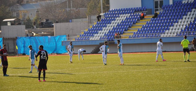 Dersimspor, sezonun ilk yarısını 13.sırada tamamladı