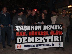 ‘Taşeron demek; kan, gözyaşı, ölüm demektir’