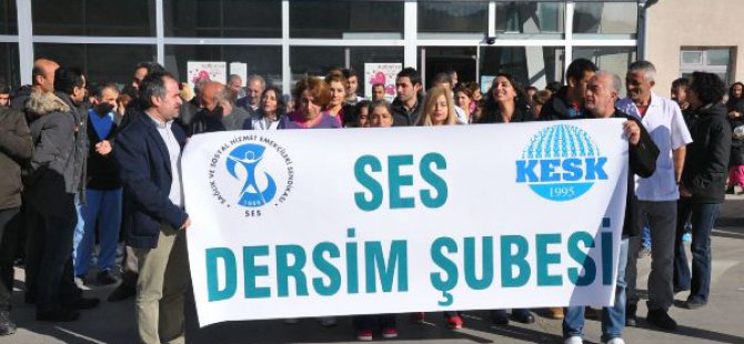 SES Dersim Şubesinden sokağa çıkma yasağına tepki