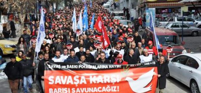 Dersim’de protesto yürüyüşü