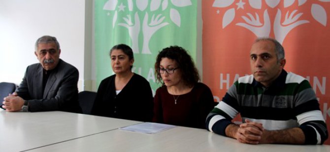 HDP DBP Uzlaşma Komisyonu’ndan açıklama