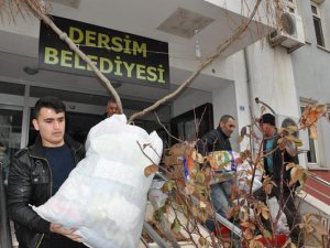 Dersim’de toplanan yardımlar yola çıkarıldı