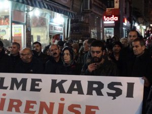 Dersim’de Cizre protestosu