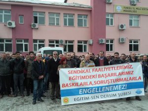 Eğitim Sen soruşturmalara tepki gösterdi